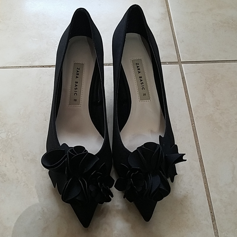 Kitten Heel Zara Shoes